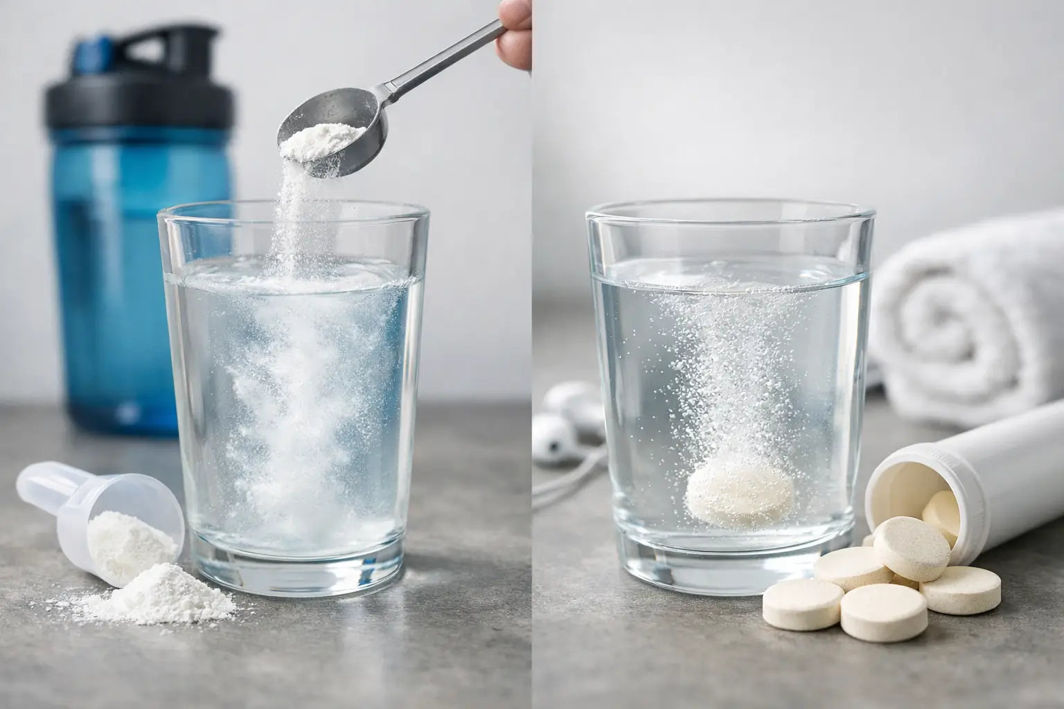 Hydration Powder vs Electrolyte Tablets