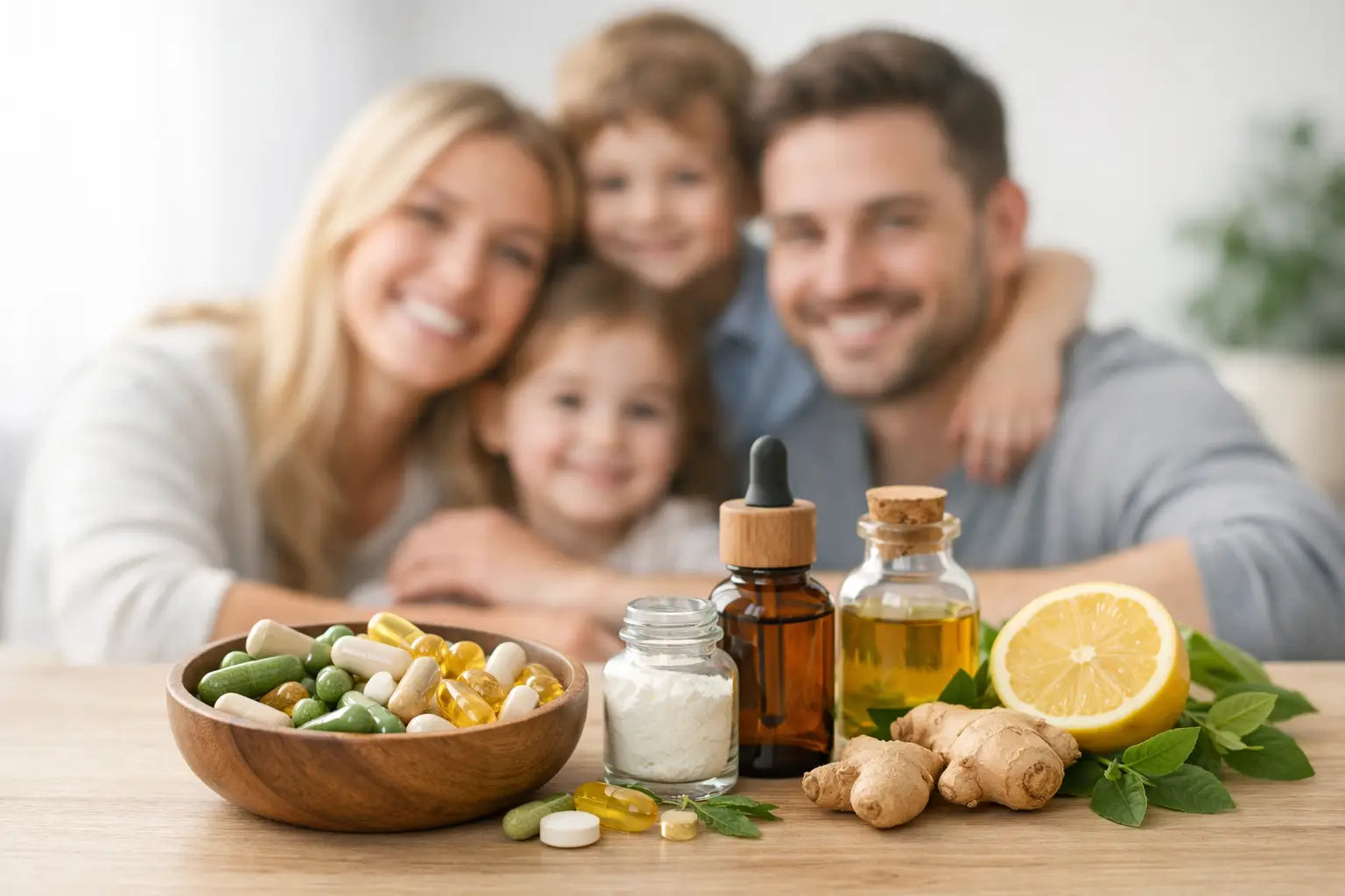 Natural Health Supplements for Families