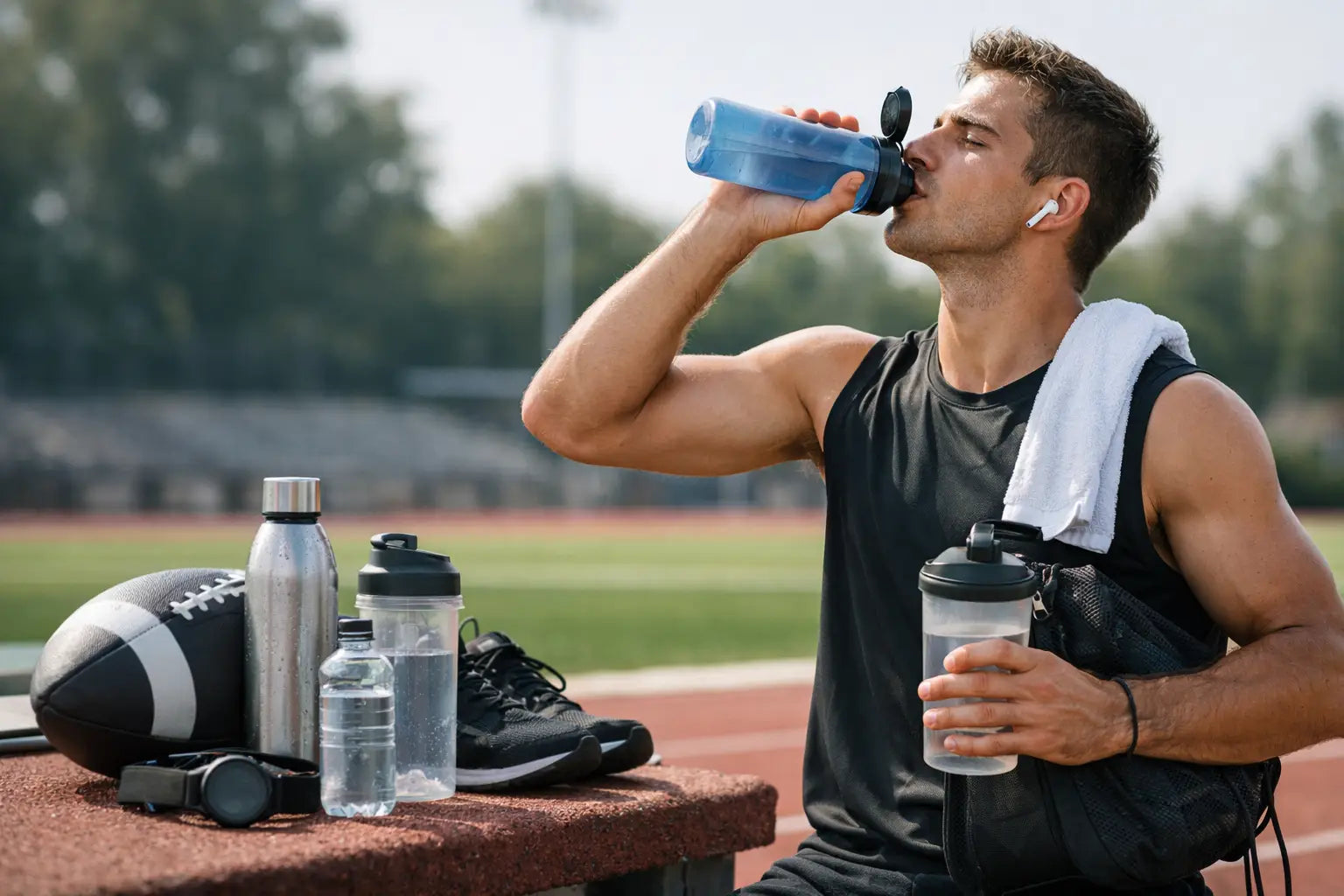 Student Athlete Hydration Routine Example
