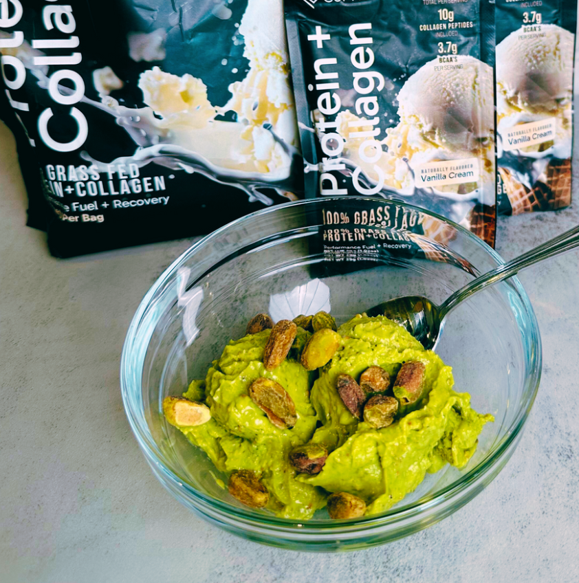 Pistachio Protein Ice Cream