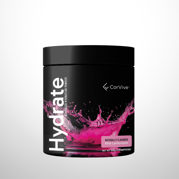 Stay Hydrated with COR HYDRATE Electrolyte Drink Mix from CorVive
