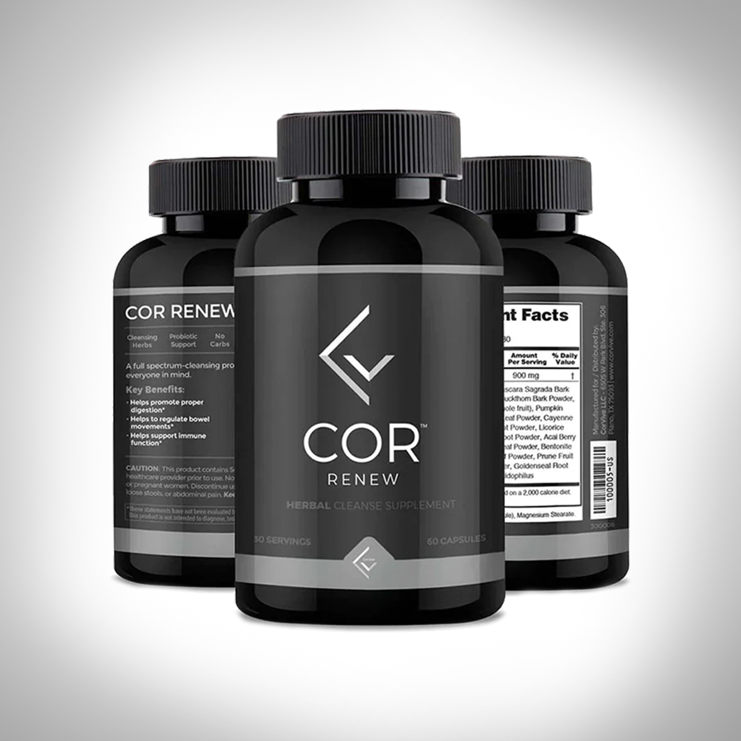 Enhance Gut Health with CorVive's COR RENEW Detox Cleanse